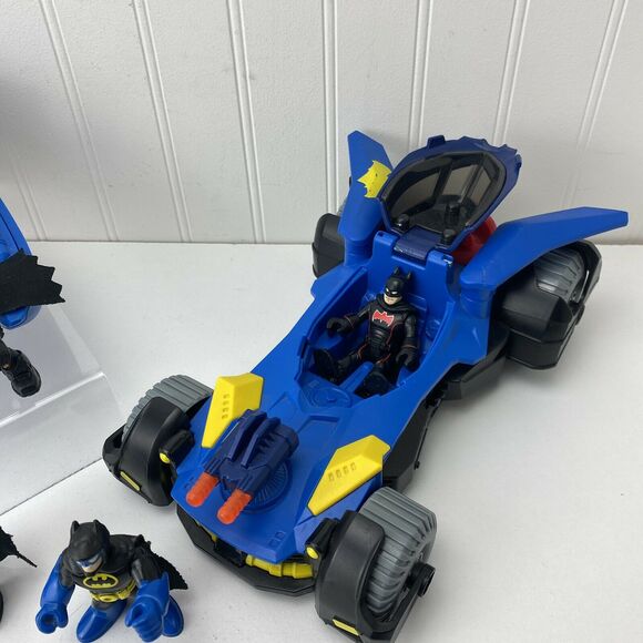 FISHER-PRICE IMAGINEXT LOT - 9 FIGURES+ 3 VEHICLES, BATMAN, SUPERMAN + - Picture 3 of 8
